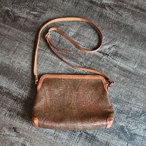 ETRO -  Leather Shoulder crossbody Bag